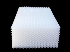 蜂窩斜管填料斜管和直管的特點。